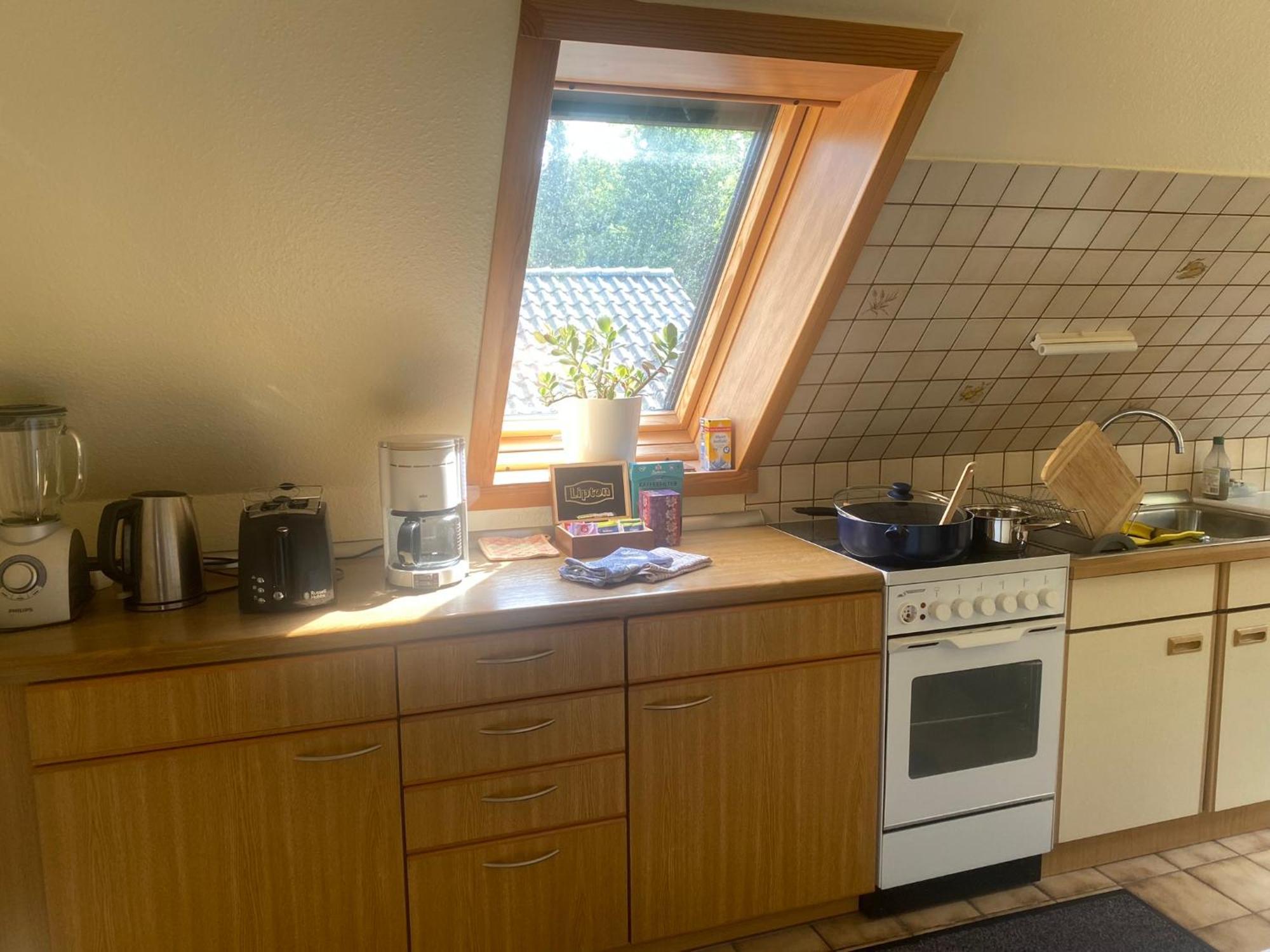 Gartenblick-Oase: Obergeschosswohnung In Hamburg Ngoại thất bức ảnh