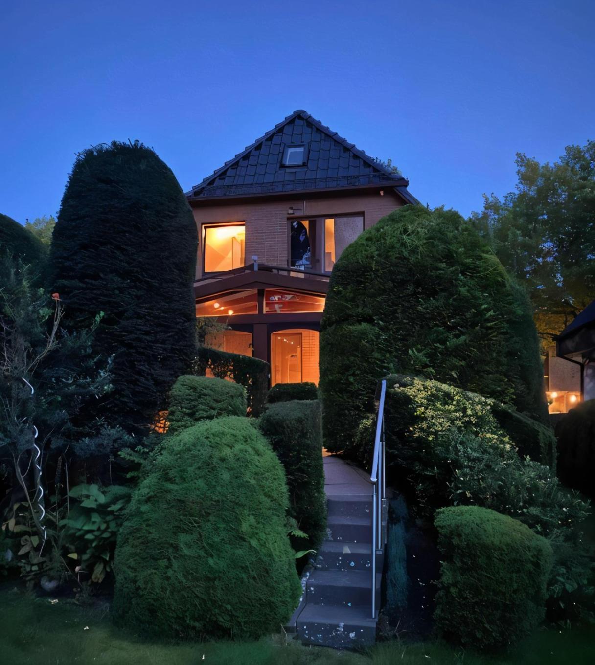 Gartenblick-Oase: Obergeschosswohnung In Hamburg Ngoại thất bức ảnh